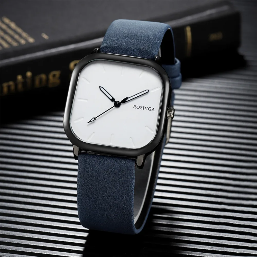 Elegant square watch